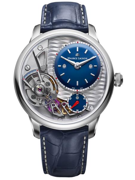 Maurice Lacroix Masterpiece Gravity Blue MP6118-SS001-434-1 Price